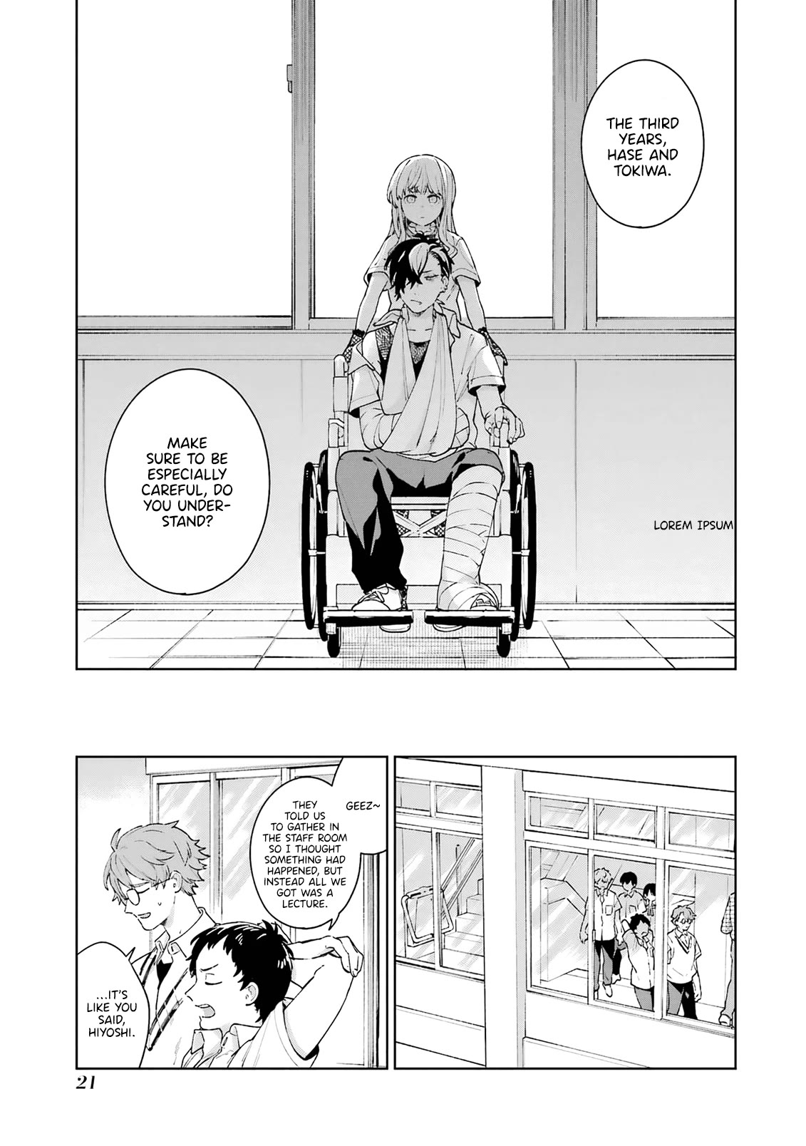 A Second Goodbye to You. Chapter 5 page 23 - Chapter 5: Keeping secrets.