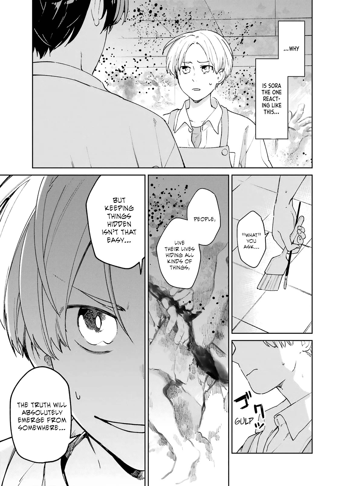 A Second Goodbye to You. Chapter 5 page 37 - Chapter 5: Keeping secrets.