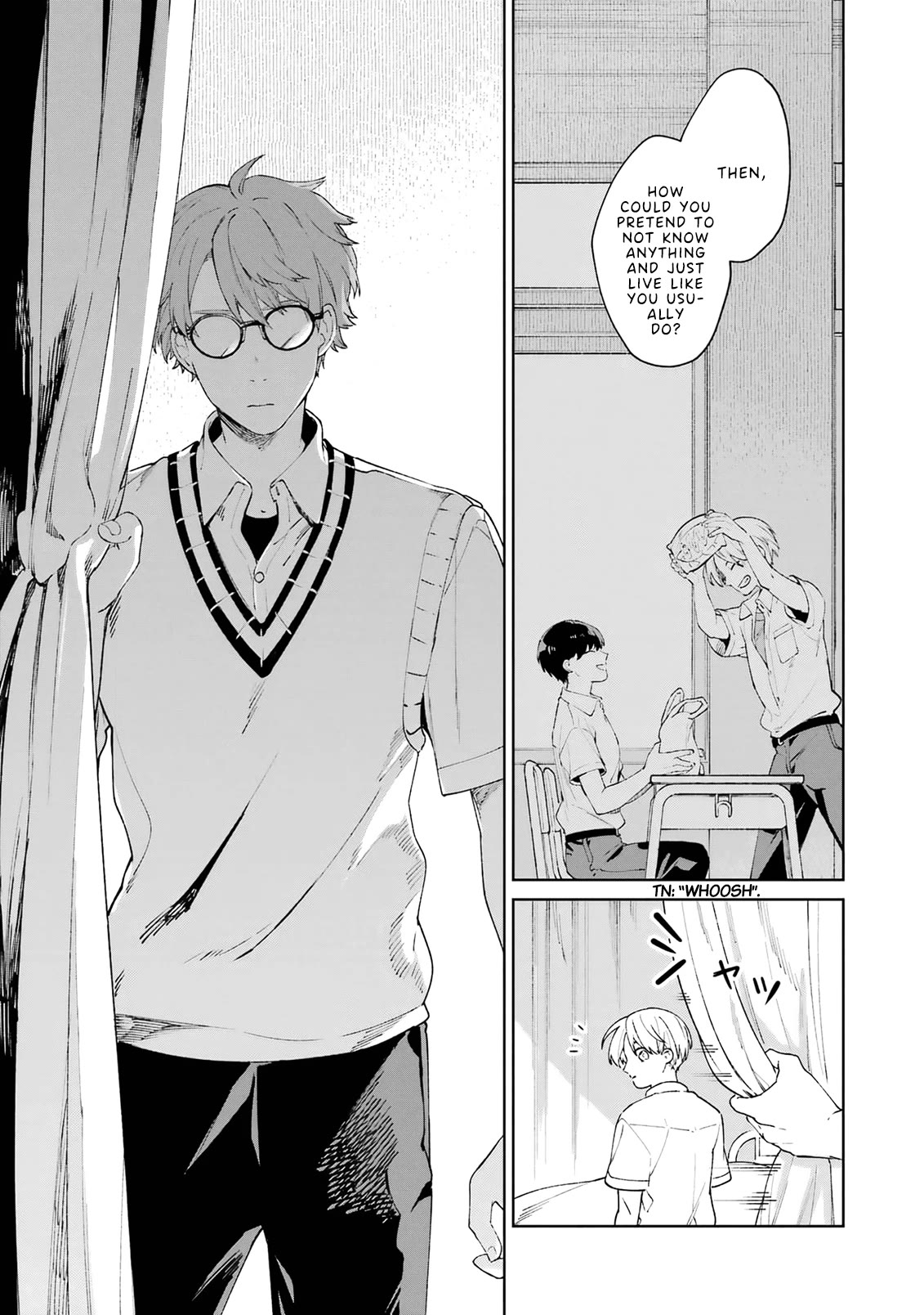A Second Goodbye to You. Chapter 5 page 45 - Chapter 5: Keeping secrets.