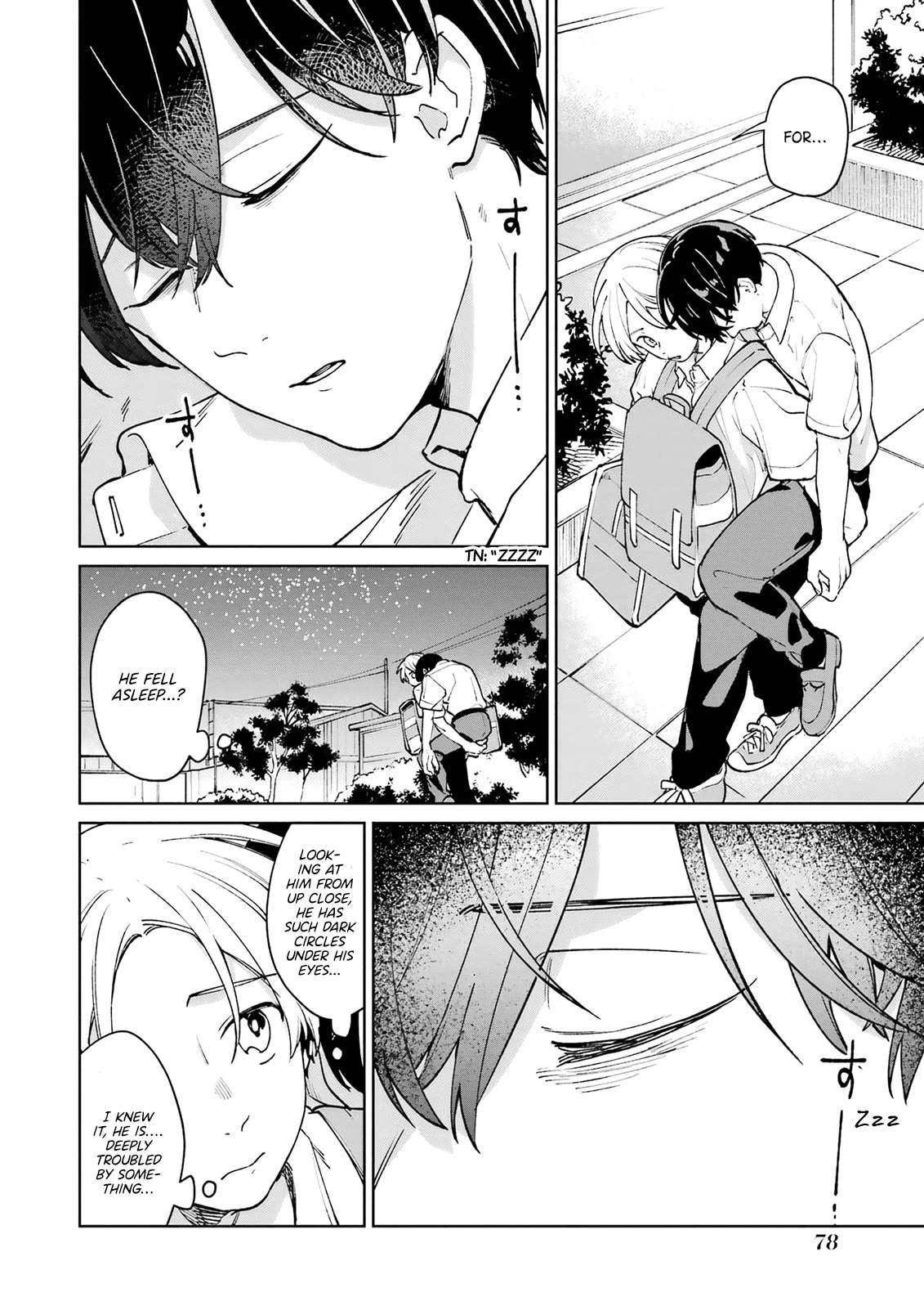 A Second Goodbye to You. Chapter 6 page 30 - Chapter 6: Hidden face.