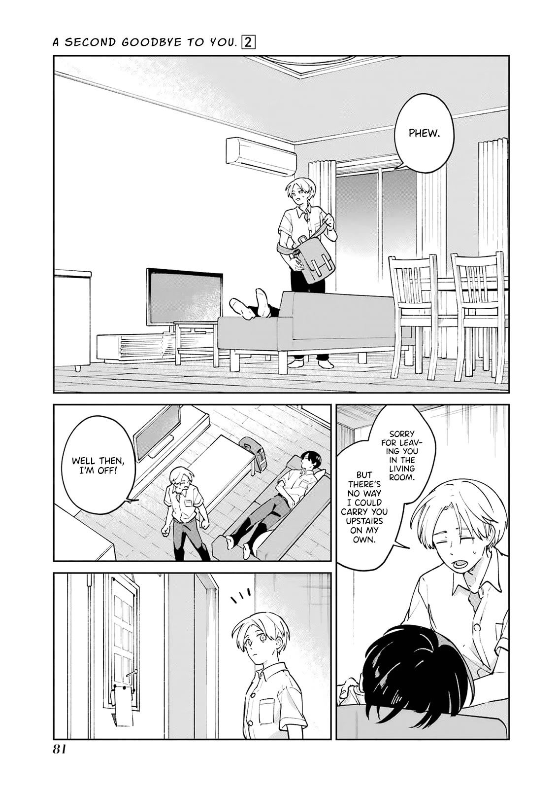 A Second Goodbye to You. Chapter 6 page 33 - Chapter 6: Hidden face.