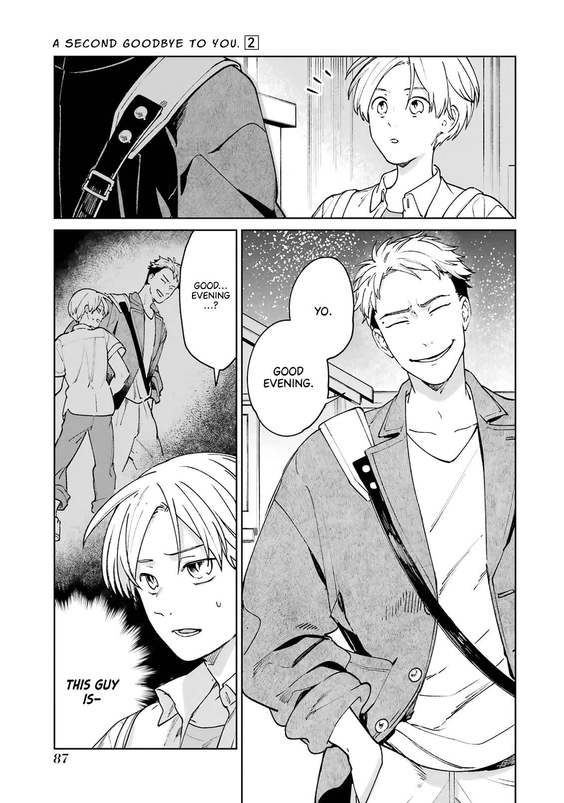 A Second Goodbye to You. Chapter 6 page 39 - Chapter 6: Hidden face.