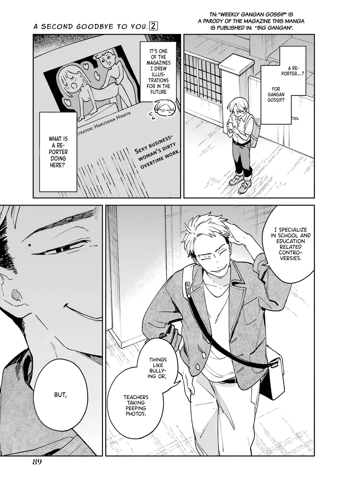 A Second Goodbye to You. Chapter 6 page 41 - Chapter 6: Hidden face.