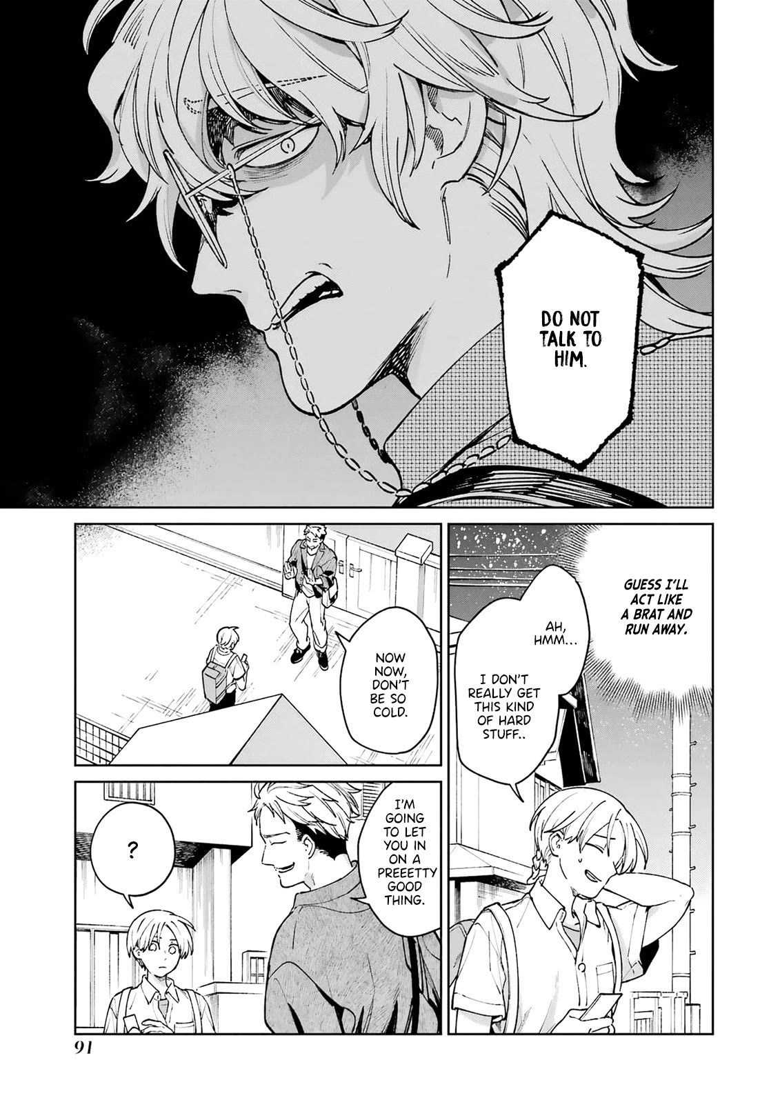 A Second Goodbye to You. Chapter 6 page 43 - Chapter 6: Hidden face.