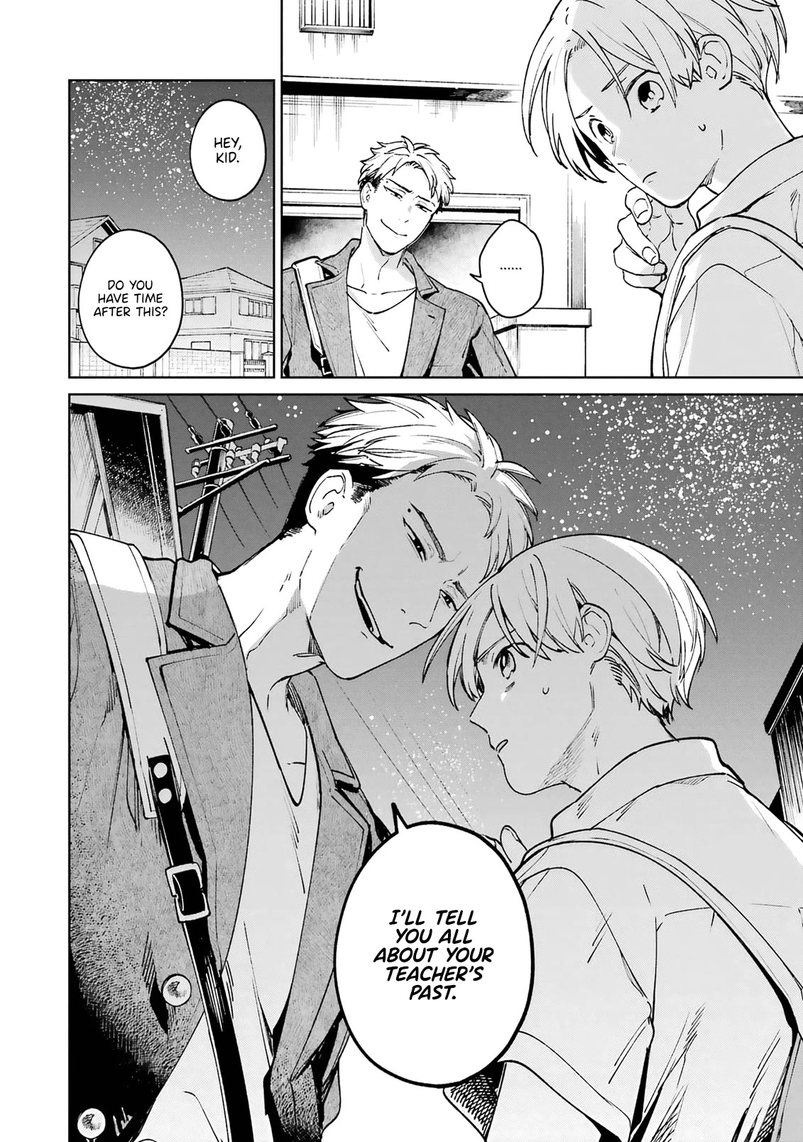 A Second Goodbye to You. Chapter 6 page 46 - Chapter 6: Hidden face.