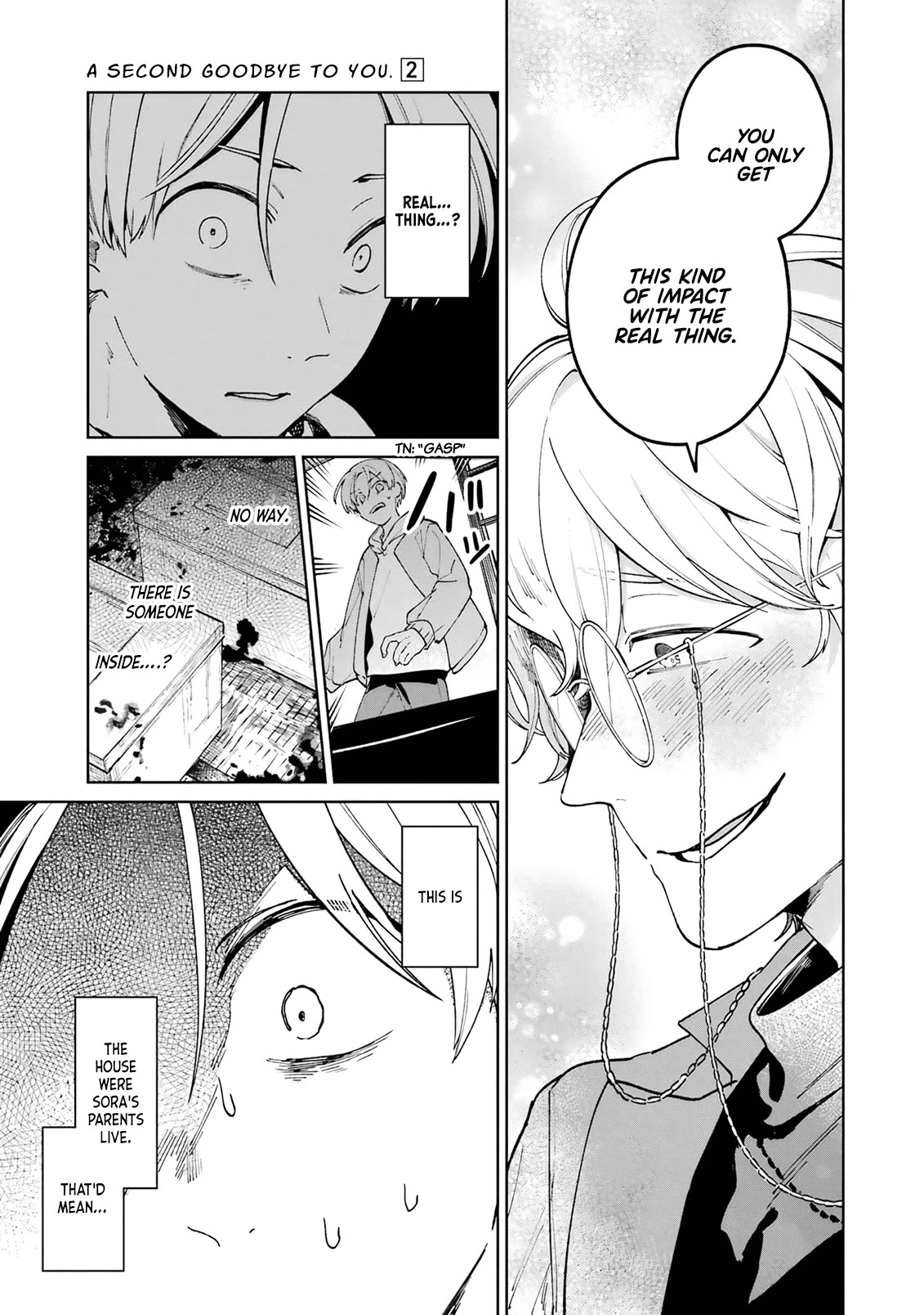 A Second Goodbye to You. Chapter 8 page 35 - Chapter 8: Seeing the truth.