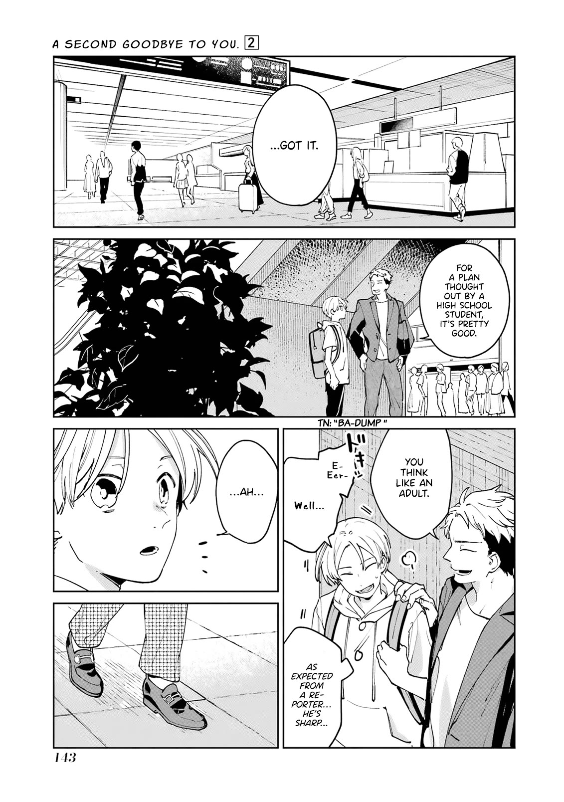 A Second Goodbye to You. Chapter 8 page 9 - Chapter 8: Seeing the truth.