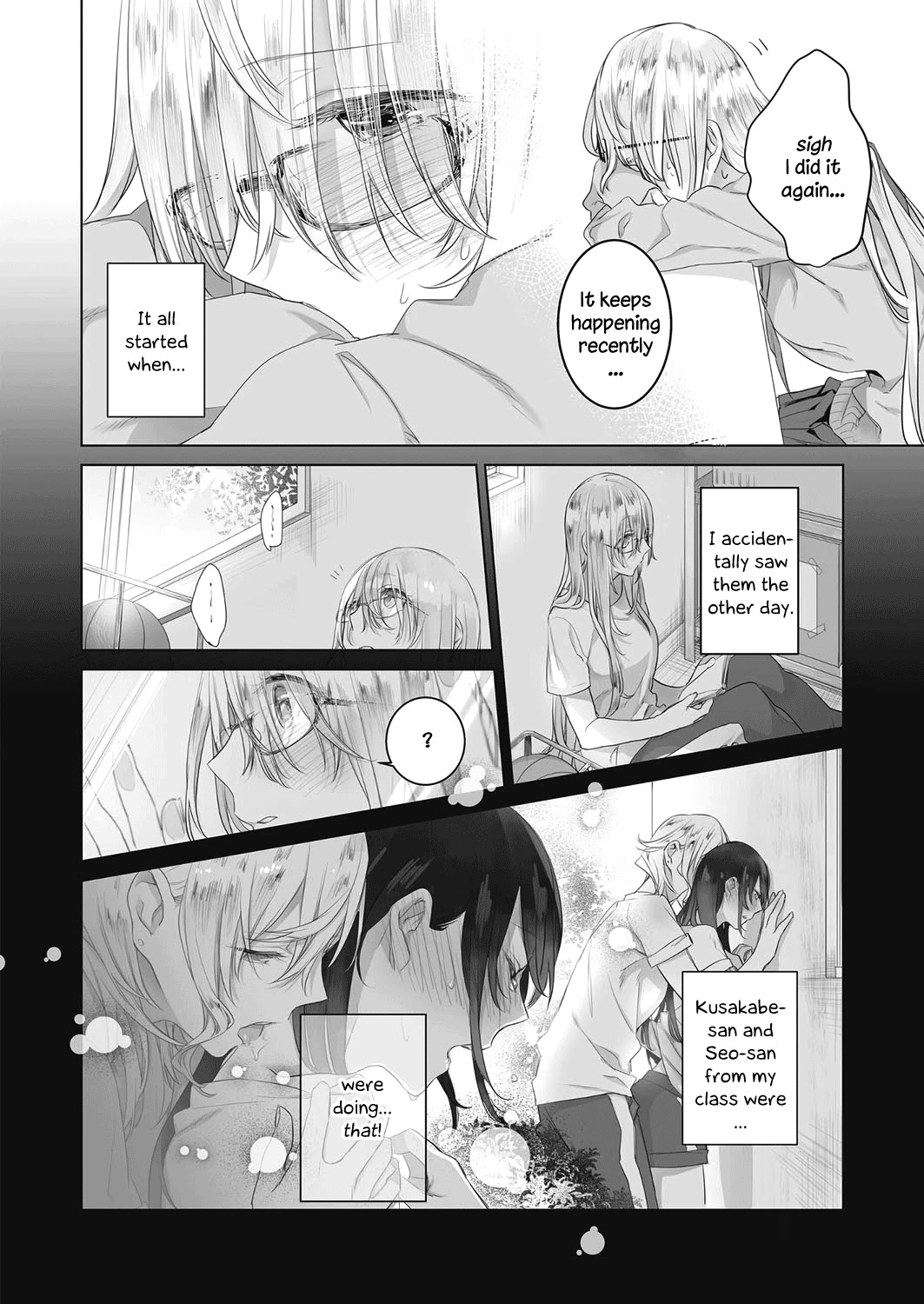A SECRET JUST BETWEEN YOU AND ME Chapter 4 page 4 - Chapter 4