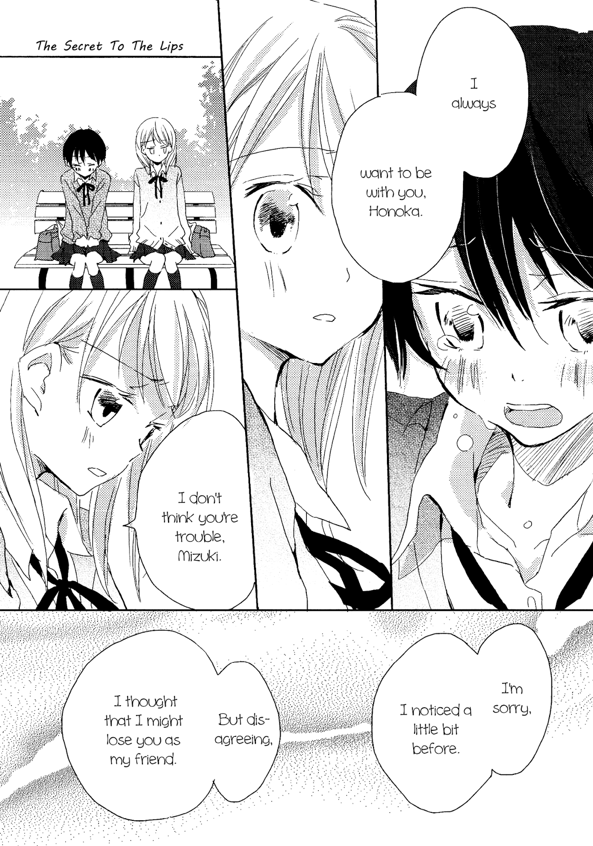 A Secret on the Lips Chapter 0.2 page 19 - Chapter 0 v2 : [Oneshot]