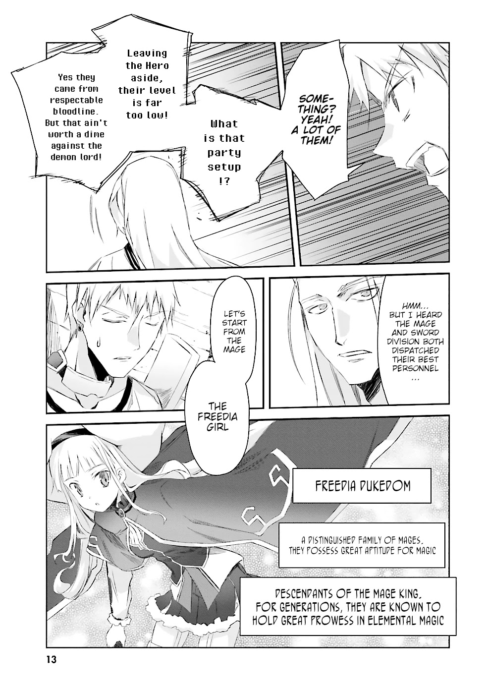 A Simple Task of Providing Support from the Shadows to Defeat the Demon Lord Chapter 1 page 14 - Chapter 1