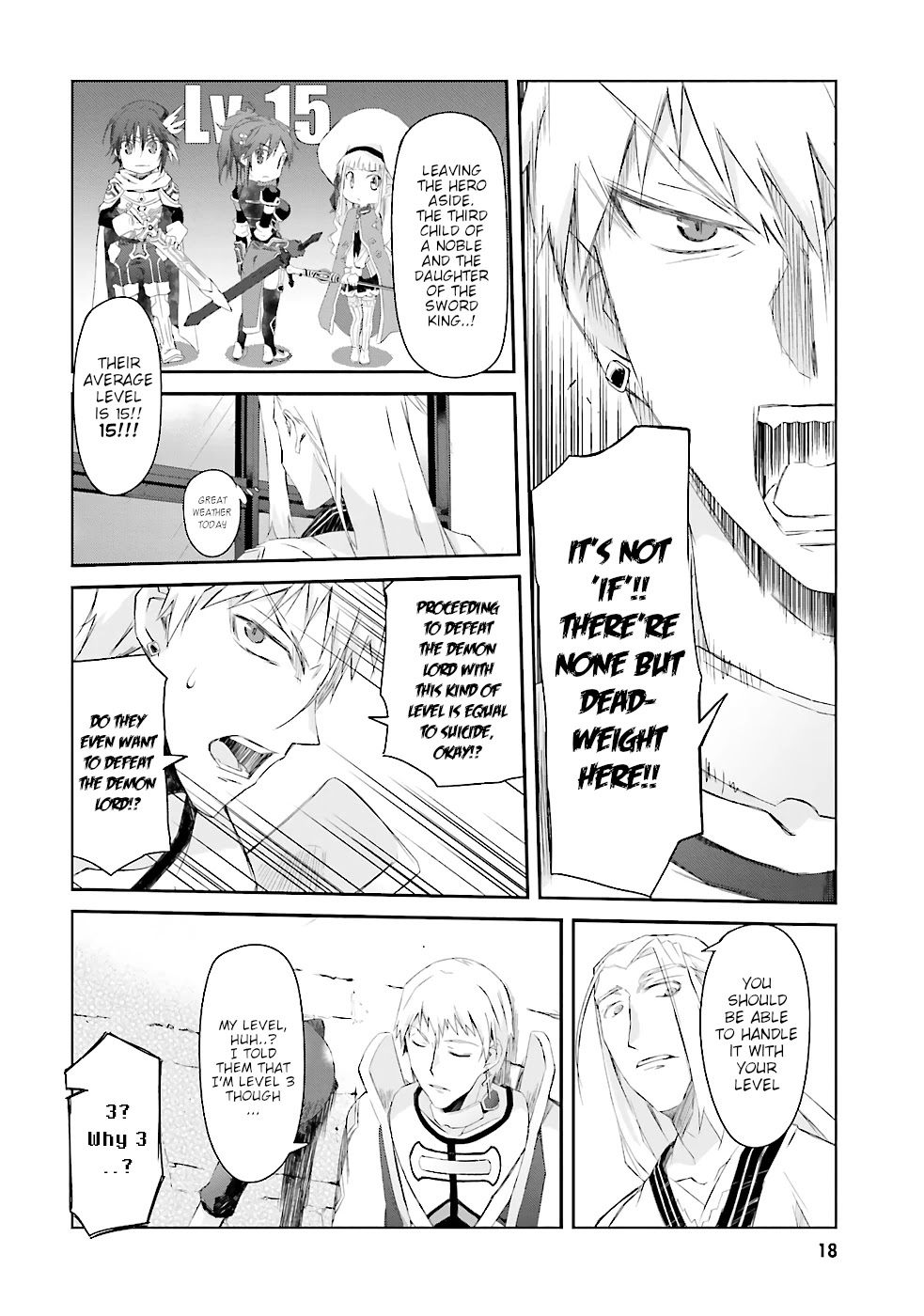 A Simple Task of Providing Support from the Shadows to Defeat the Demon Lord Chapter 1 page 19 - Chapter 1