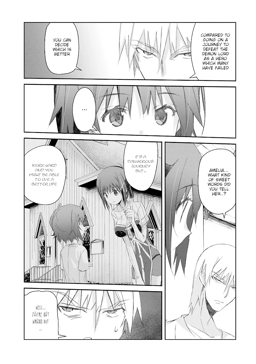 A Simple Task of Providing Support from the Shadows to Defeat the Demon Lord Chapter 15 page 10 - Chapter 15