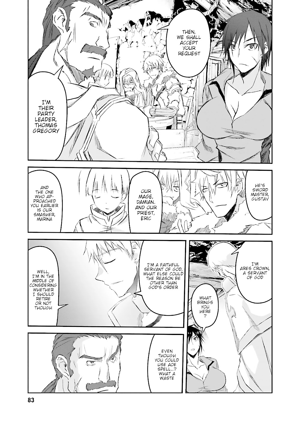 A Simple Task of Providing Support from the Shadows to Defeat the Demon Lord Chapter 4 page 14 - Chapter 4
