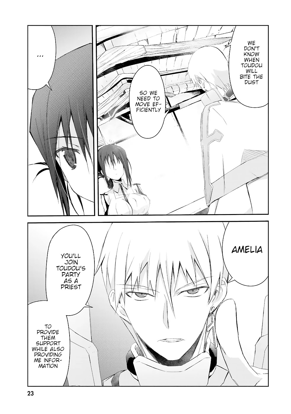 A Simple Task of Providing Support from the Shadows to Defeat the Demon Lord Chapter 8 page 24 - Chapter 8