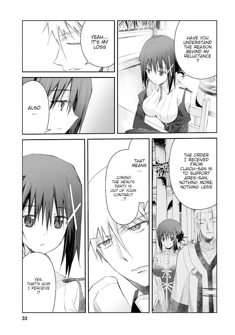 A Simple Task of Providing Support from the Shadows to Defeat the Demon Lord Chapter 9 page 12 - Chapter 9