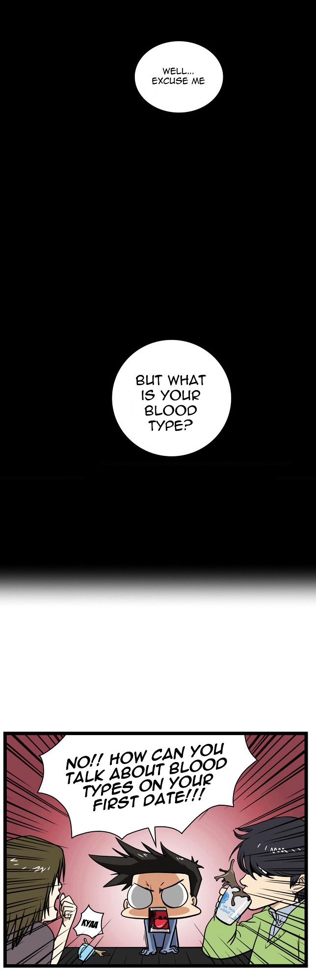 A Simple Thinking About Blood Type Chapter 0 page 3 - Chapter 0 : Prologue