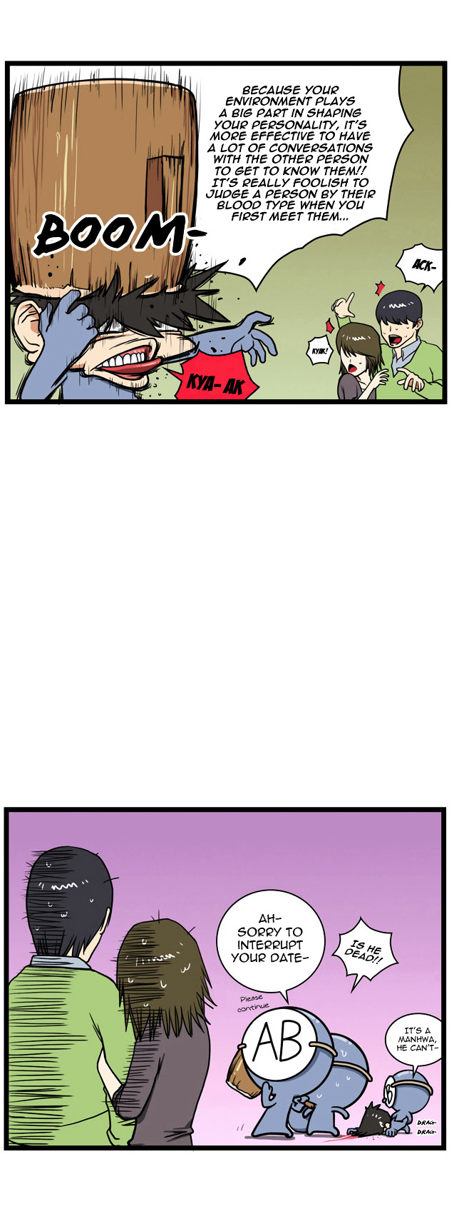 A Simple Thinking About Blood Type Chapter 0 page 5 - Chapter 0 : Prologue