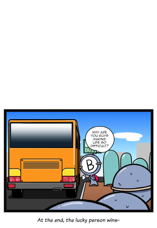 A Simple Thinking About Blood Type Chapter 10 page 6 - Chapter 10 : First to Ride the Bus
