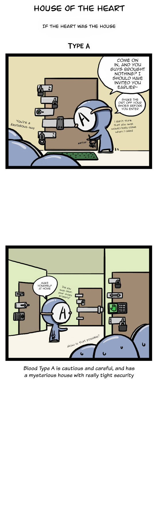 A Simple Thinking About Blood Type Chapter 11 page 2 - Chapter 11 : House of the Heart