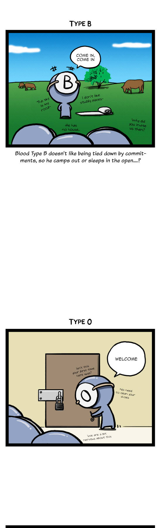 A Simple Thinking About Blood Type Chapter 11 page 3 - Chapter 11 : House of the Heart