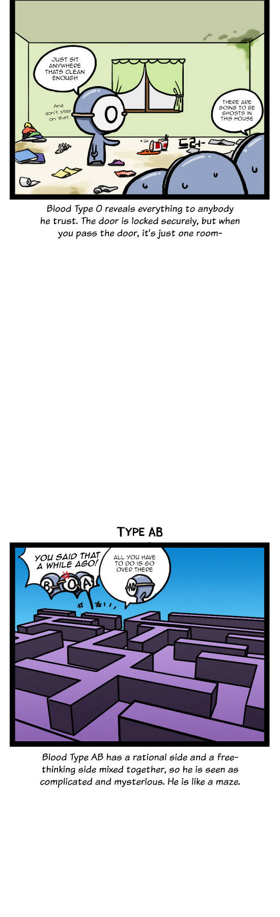 A Simple Thinking About Blood Type Chapter 11 page 4 - Chapter 11 : House of the Heart