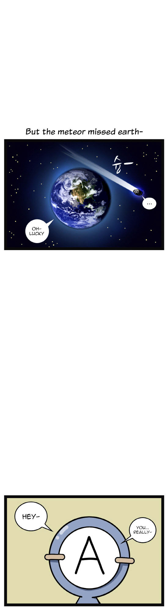 A Simple Thinking About Blood Type Chapter 12 page 5 - Chapter 12 : When the Earth is Destroyed Tomorrow