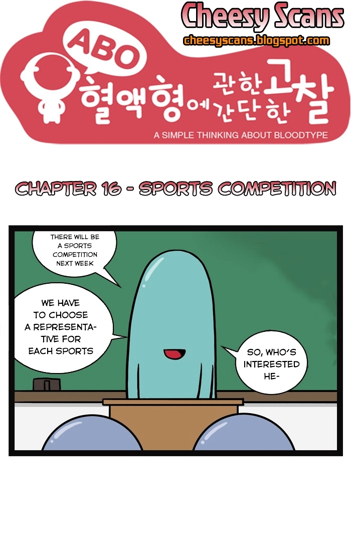 A Simple Thinking About Blood Type Chapter 16 page 2 - Chapter 16 : Sports Competition