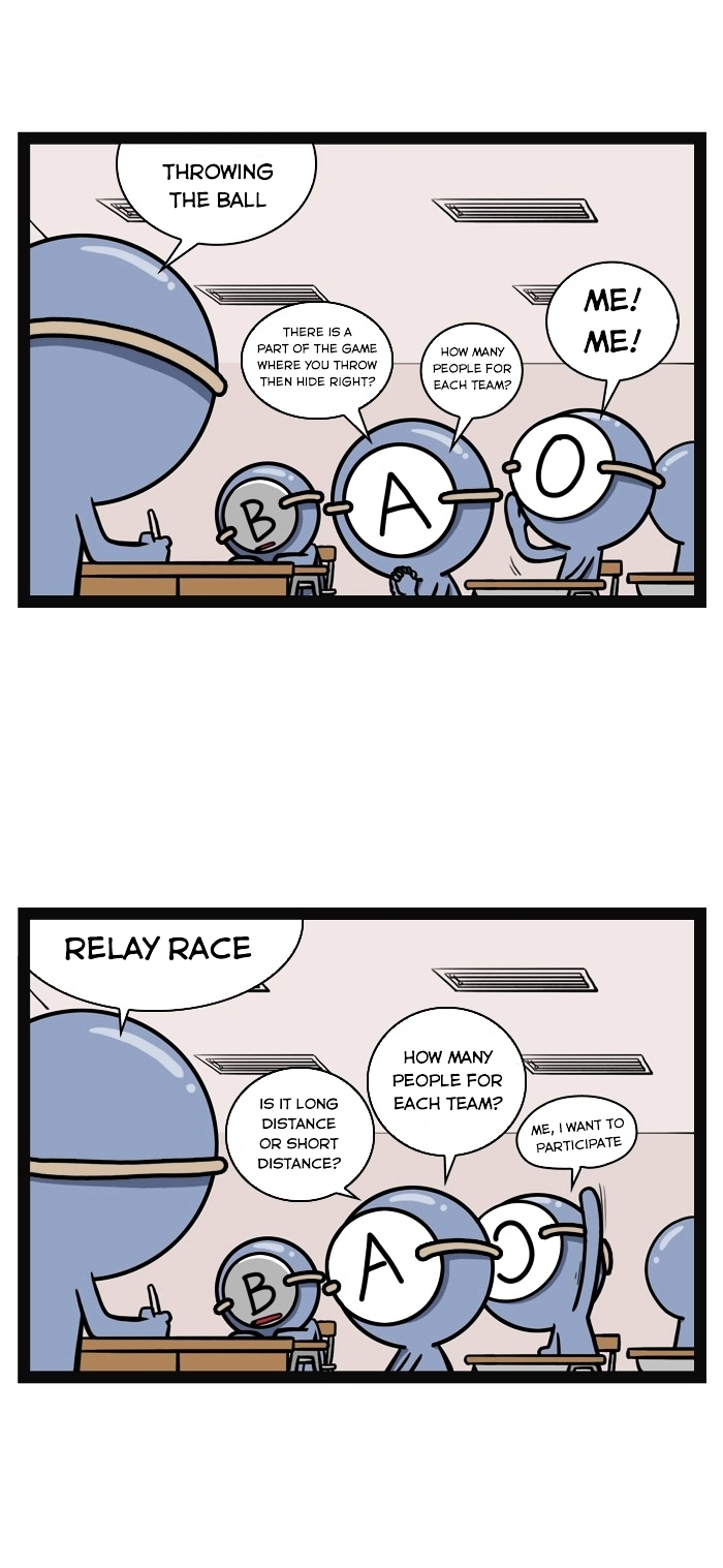 A Simple Thinking About Blood Type Chapter 16 page 4 - Chapter 16 : Sports Competition
