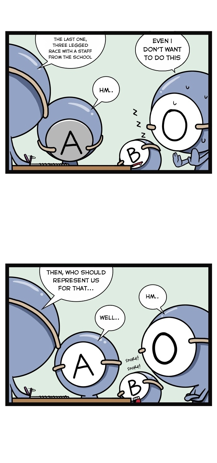 A Simple Thinking About Blood Type Chapter 16 page 6 - Chapter 16 : Sports Competition