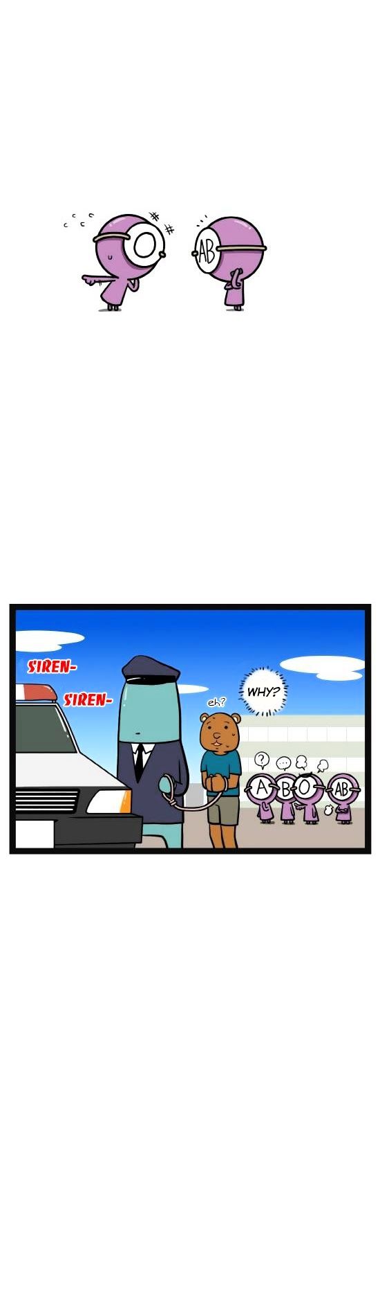 A Simple Thinking About Blood Type Chapter 18 page 3 - Chapter 18 : Misunderstanding