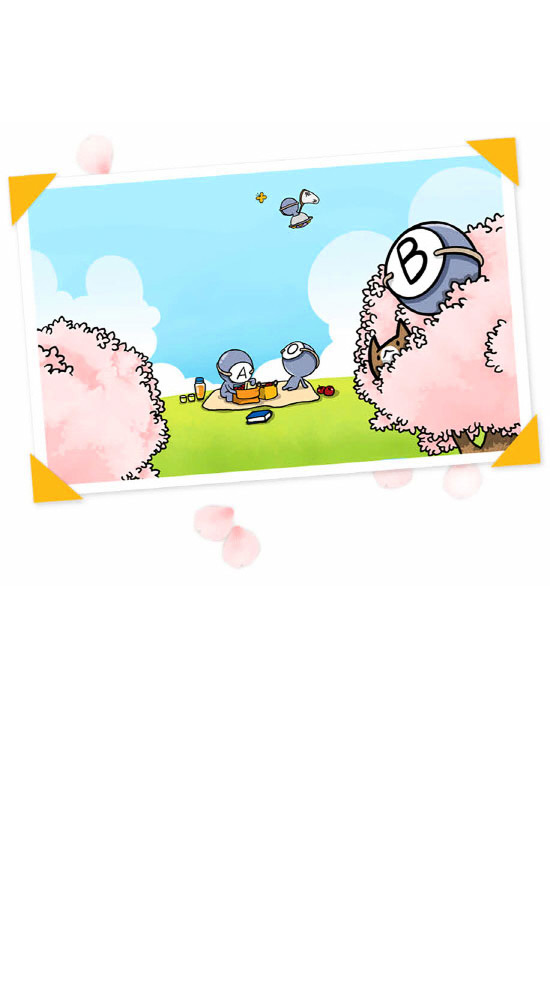 A Simple Thinking About Blood Type Chapter 4 page 7 - Chapter 4 : Cherry Blossom Picnic