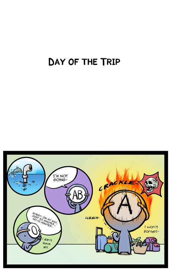 A Simple Thinking About Blood Type Chapter 5 page 7 - Chapter 5 : Promise