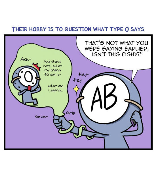 A Simple Thinking About Blood Type Chapter 6 page 6 - Chapter 6 : Phone Conversations