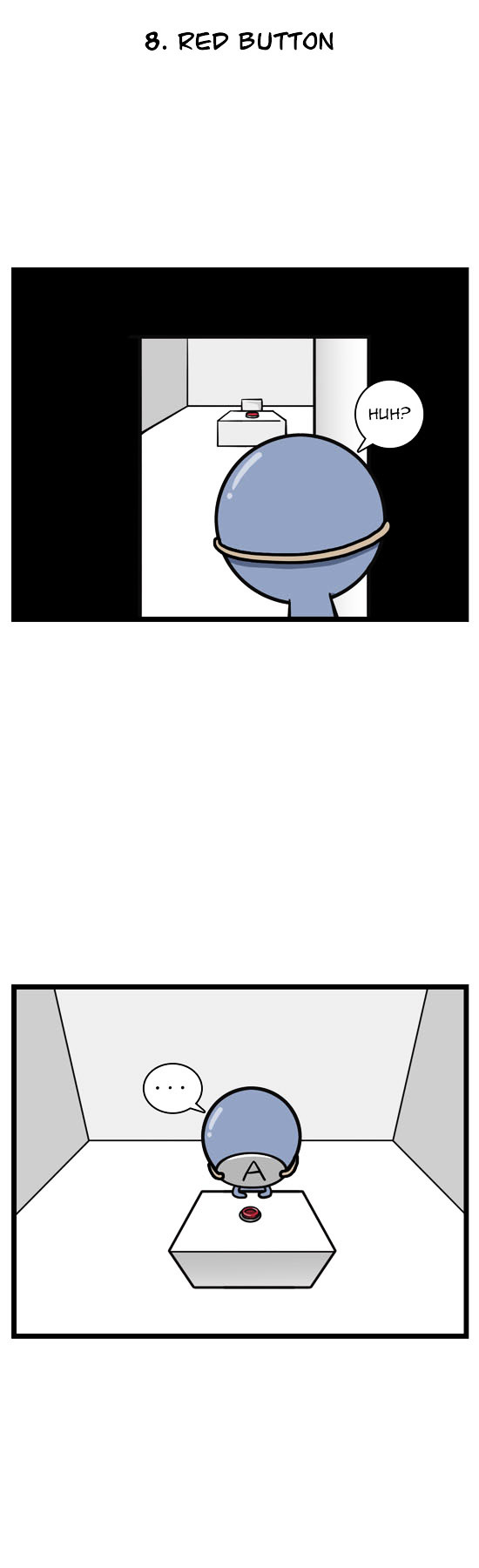 A Simple Thinking About Blood Type Chapter 8 page 2 - Chapter 8 : Red Button