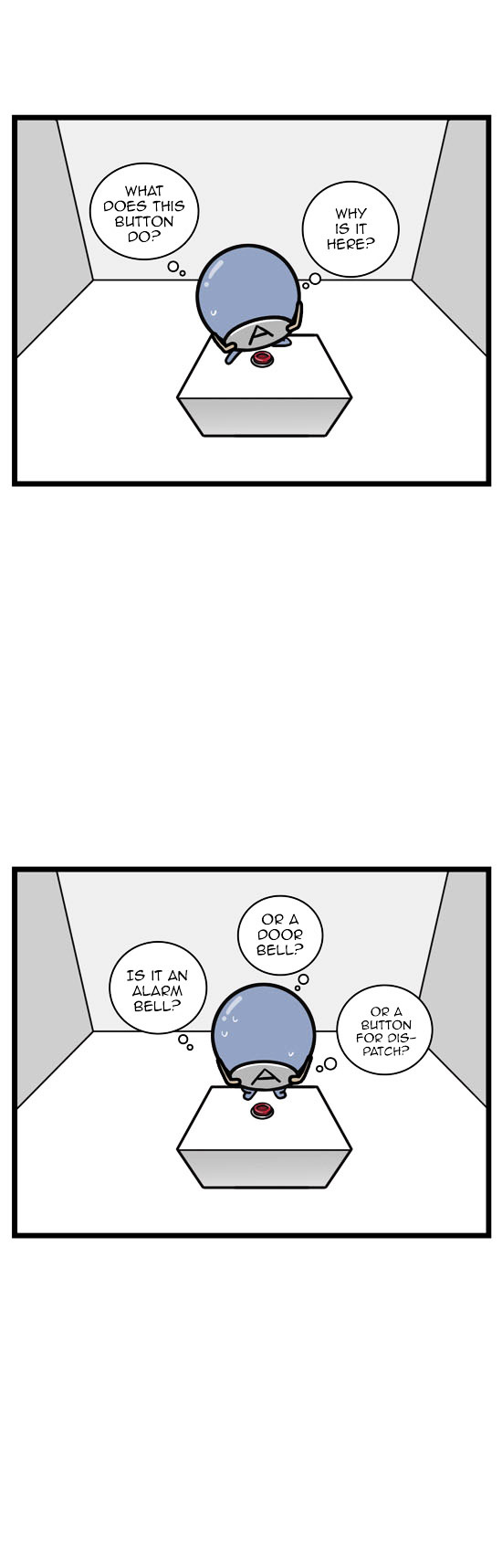 A Simple Thinking About Blood Type Chapter 8 page 3 - Chapter 8 : Red Button