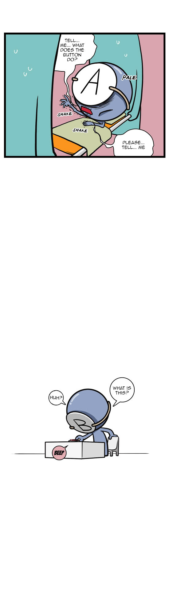 A Simple Thinking About Blood Type Chapter 8 page 5 - Chapter 8 : Red Button