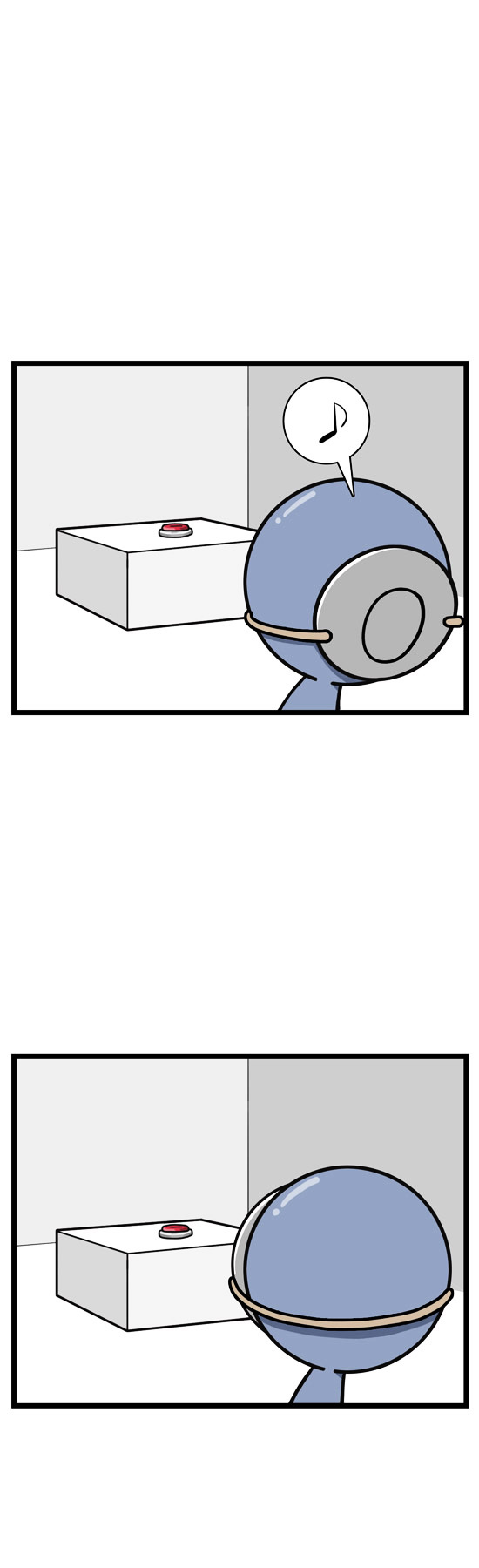 A Simple Thinking About Blood Type Chapter 8 page 6 - Chapter 8 : Red Button