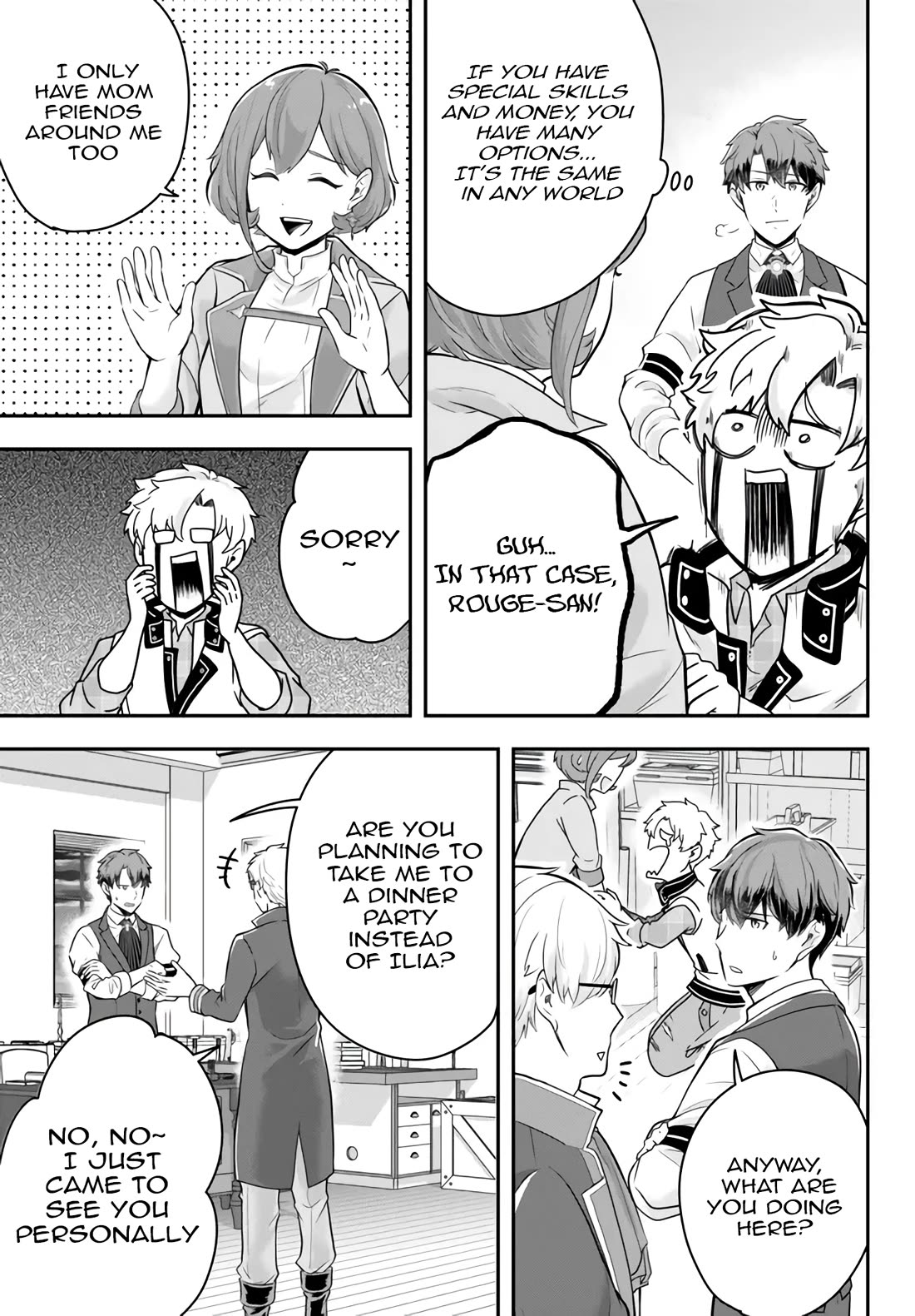 A Single Aristocrat Enjoys a Different World: The Graceful Life of a Man Who Never Gets Married Chapter 12.1 page 8 - Chapter 12.1