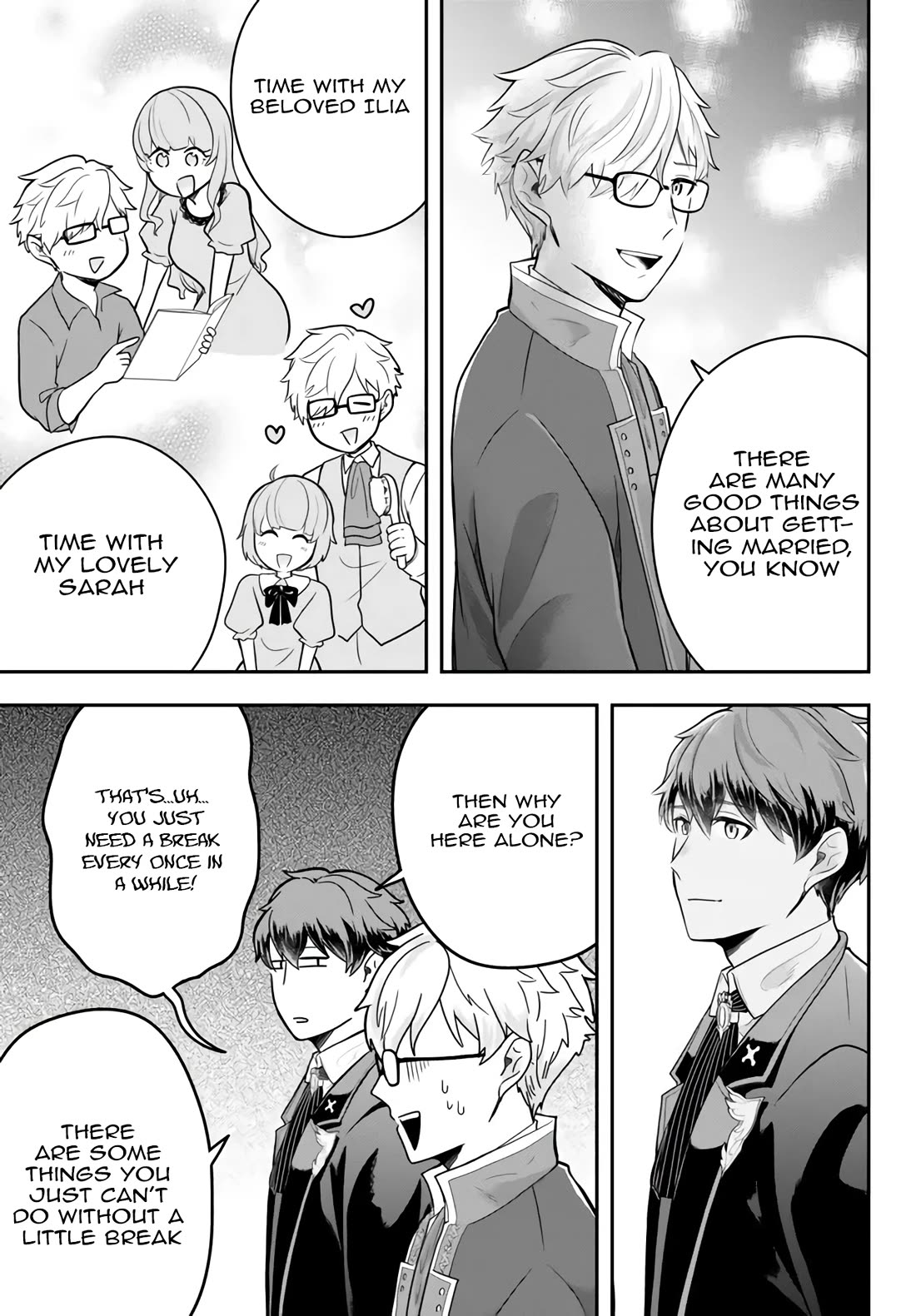 A Single Aristocrat Enjoys a Different World: The Graceful Life of a Man Who Never Gets Married Chapter 12.2 page 3 - Chapter 12.2