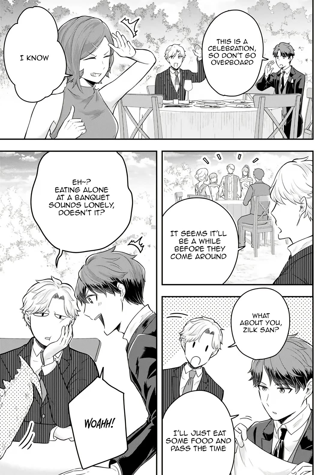 A Single Aristocrat Enjoys a Different World: The Graceful Life of a Man Who Never Gets Married Chapter 14 page 18 - Chapter 14: THE SINGLE ARISTOCRAT ATTENDS THE WEDDING