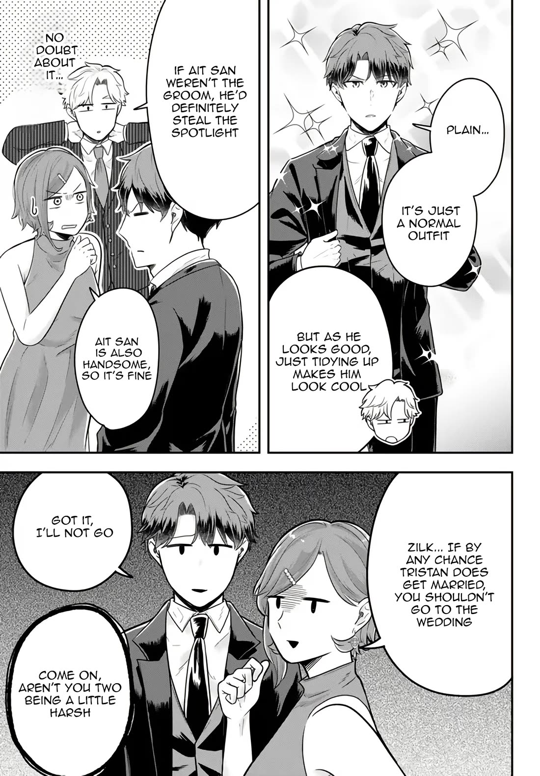A Single Aristocrat Enjoys a Different World: The Graceful Life of a Man Who Never Gets Married Chapter 14 page 4 - Chapter 14: THE SINGLE ARISTOCRAT ATTENDS THE WEDDING
