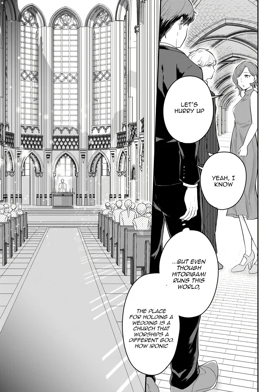 A Single Aristocrat Enjoys a Different World: The Graceful Life of a Man Who Never Gets Married Chapter 14 page 8 - Chapter 14: THE SINGLE ARISTOCRAT ATTENDS THE WEDDING