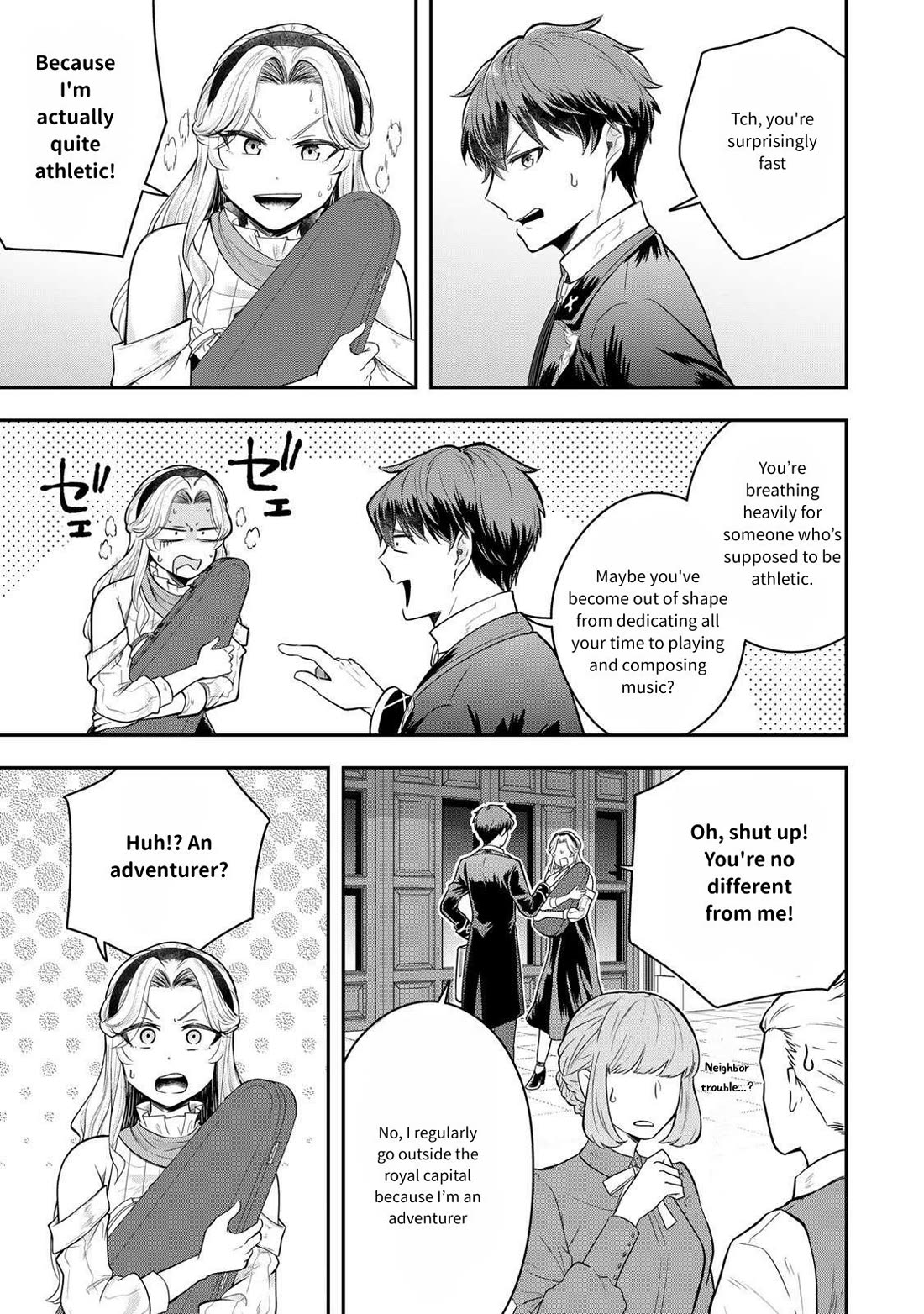 A Single Aristocrat Enjoys a Different World: The Graceful Life of a Man Who Never Gets Married Chapter 23 page 5 - Chapter 23: The single aristocrat and a neighbor dispute