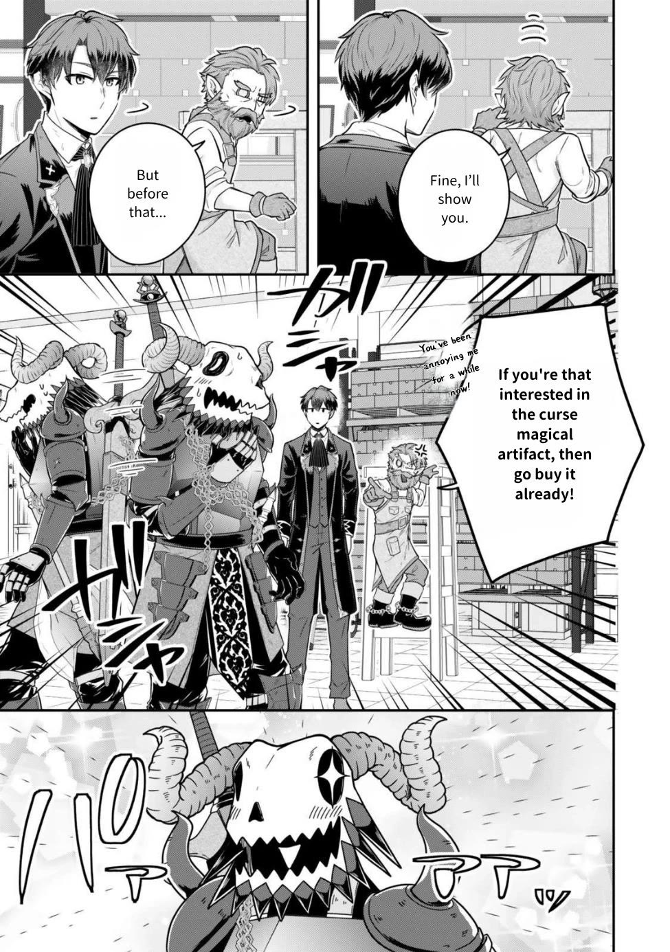 A Single Aristocrat Enjoys a Different World: The Graceful Life of a Man Who Never Gets Married Chapter 25 page 13 - Chapter 25: The Single Aristocrat Finds a Cursed Artifact