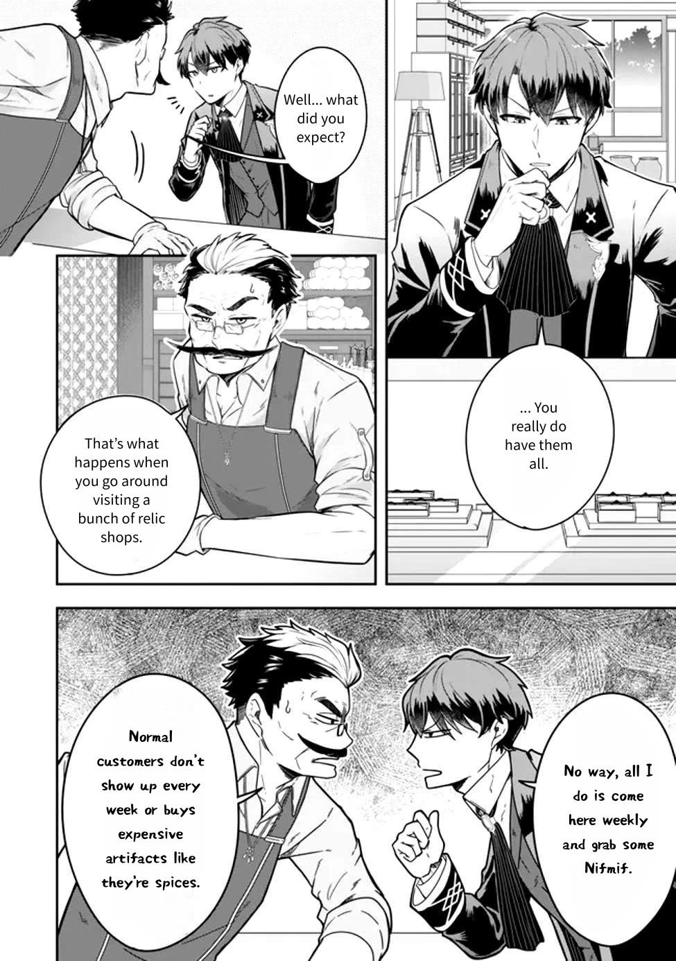 A Single Aristocrat Enjoys a Different World: The Graceful Life of a Man Who Never Gets Married Chapter 25 page 2 - Chapter 25: The Single Aristocrat Finds a Cursed Artifact
