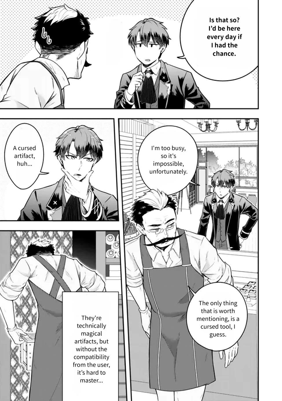 A Single Aristocrat Enjoys a Different World: The Graceful Life of a Man Who Never Gets Married Chapter 25 page 3 - Chapter 25: The Single Aristocrat Finds a Cursed Artifact