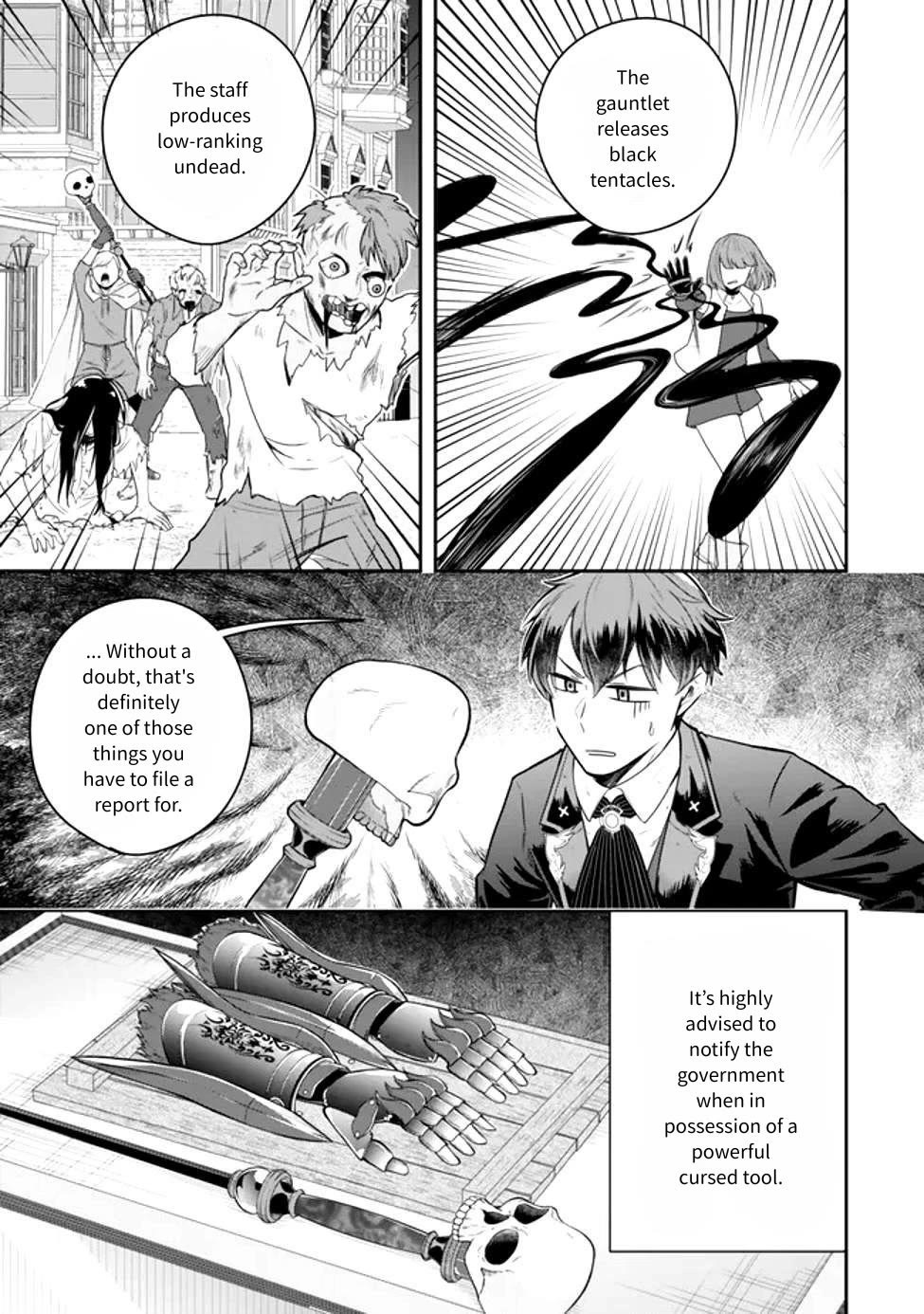 A Single Aristocrat Enjoys a Different World: The Graceful Life of a Man Who Never Gets Married Chapter 25 page 5 - Chapter 25: The Single Aristocrat Finds a Cursed Artifact
