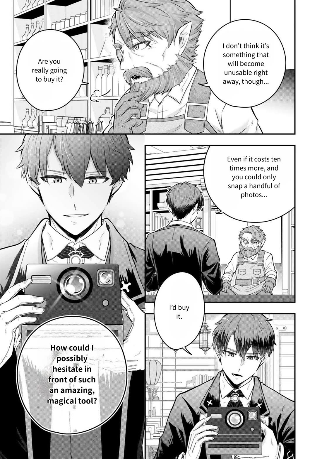 A Single Aristocrat Enjoys a Different World: The Graceful Life of a Man Who Never Gets Married Chapter 26 page 3 - Chapter 26:  The Single Aristocrat Becomes a Cameraman.
