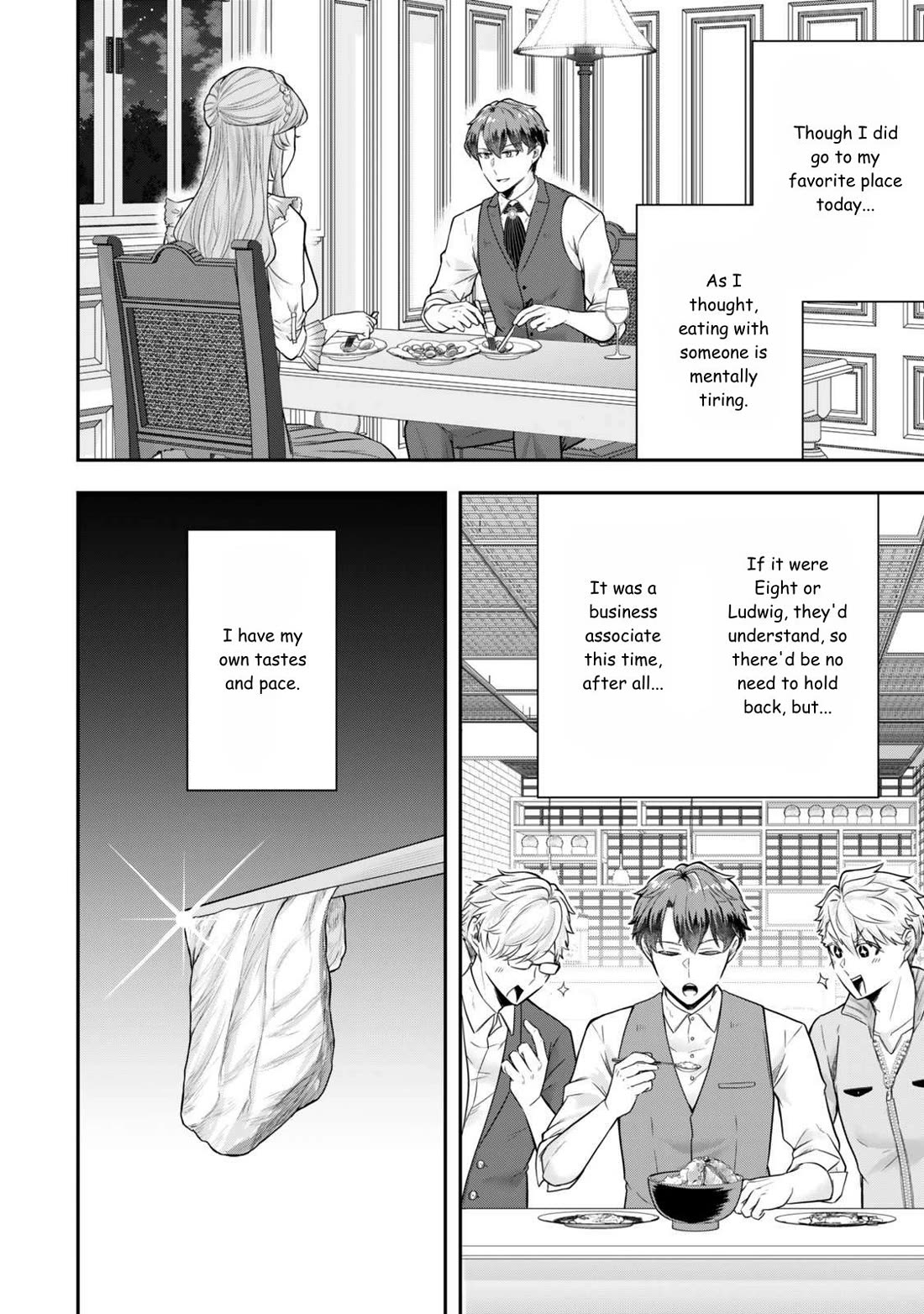 A Single Aristocrat Enjoys a Different World: The Graceful Life of a Man Who Never Gets Married Chapter 31 page 20 - Chapter 31: The single aristocrat is a flounder of heavenly matters.