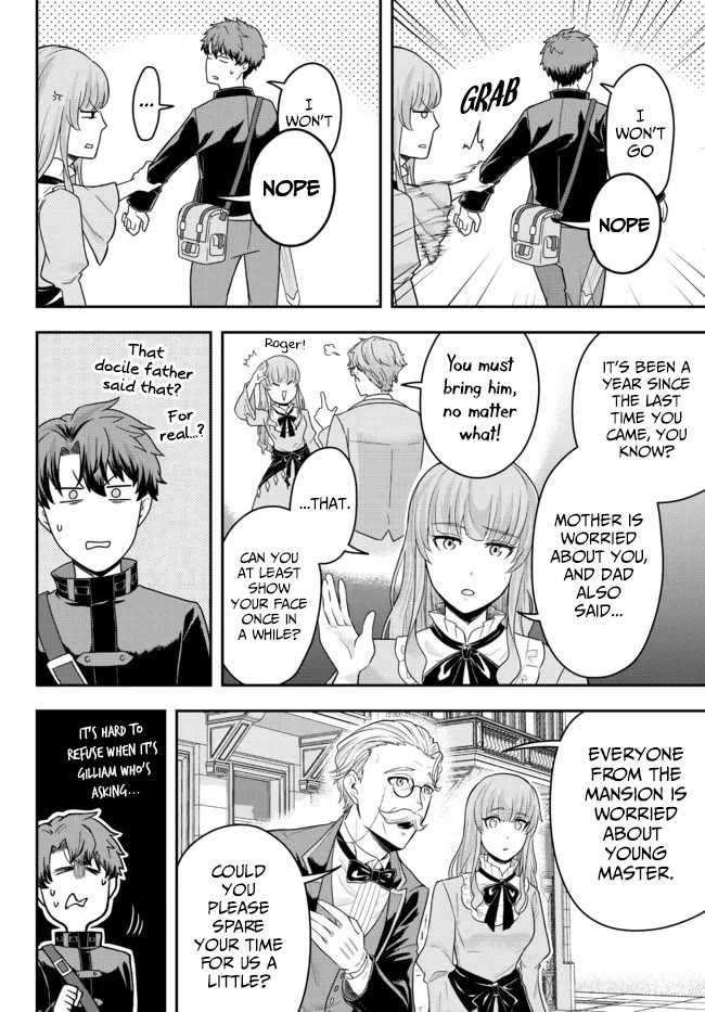 A Single Aristocrat Enjoys a Different World: The Graceful Life of a Man Who Never Gets Married Chapter 4 page 4 - Chapter 4: The Loner Noble is Taken to His Family Mansion